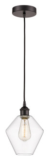 Edison One Light Mini Pendant in Oil Rubbed Bronze (405|616-1P-OB-G652-8)