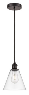 Edison One Light Mini Pendant in Oil Rubbed Bronze (405|616-1P-OB-GBC-82)