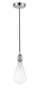 Edison LED Mini Pendant in Polished Chrome (405|616-1P-PC-BB125LED)
