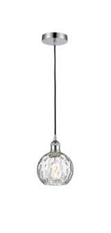 Edison One Light Mini Pendant in Polished Chrome (405|616-1P-PC-G1215-6)