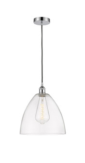 Edison One Light Mini Pendant in Polished Chrome (405|616-1P-PC-GBD-122)