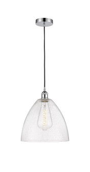 Edison One Light Mini Pendant in Polished Chrome (405|616-1P-PC-GBD-124)