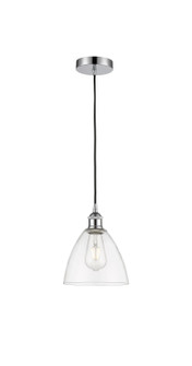 Edison One Light Mini Pendant in Polished Chrome (405|616-1P-PC-GBD-752)