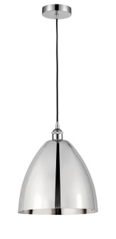 Edison LED Mini Pendant in Polished Chrome (405|616-1P-PC-MBD-12-PC-LED)