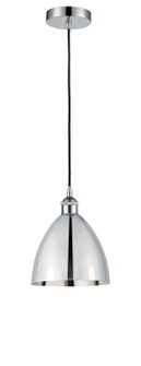 Edison LED Mini Pendant in Polished Chrome (405|616-1P-PC-MBD-75-PC-LED)