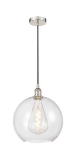 Edison One Light Mini Pendant in Polished Nickel (405|616-1P-PN-G122-12)