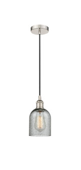 Edison One Light Mini Pendant in Polished Nickel (405|616-1P-PN-G257)