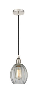 Edison One Light Mini Pendant in Polished Nickel (405|616-1P-PN-G82)