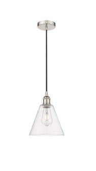 Edison One Light Mini Pendant in Polished Nickel (405|616-1P-PN-GBC-82)