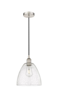 Edison One Light Mini Pendant in Polished Nickel (405|616-1P-PN-GBD-94)