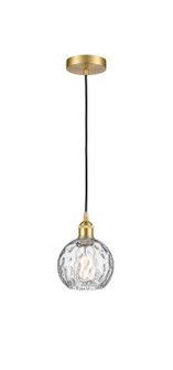 Edison One Light Mini Pendant in Satin Gold (405|616-1P-SG-G1215-6)