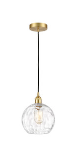 Edison One Light Mini Pendant in Satin Gold (405|616-1P-SG-G1215-8)