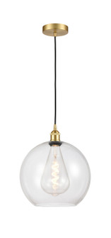 Edison One Light Mini Pendant in Satin Gold (405|616-1P-SG-G122-12)