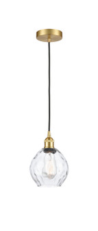 Edison One Light Mini Pendant in Satin Gold (405|616-1P-SG-G362)
