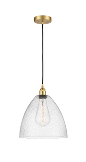 Edison One Light Mini Pendant in Satin Gold (405|616-1P-SG-GBD-124)