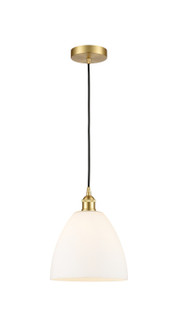 Edison One Light Mini Pendant in Satin Gold (405|616-1P-SG-GBD-91)
