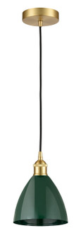 Edison One Light Mini Pendant in Satin Gold (405|616-1P-SG-MBD-75-GR)