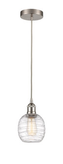 Edison One Light Mini Pendant in Brushed Satin Nickel (405|616-1P-SN-G1013)