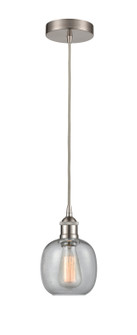 Edison LED Mini Pendant in Brushed Satin Nickel (405|616-1P-SN-G104-LED)