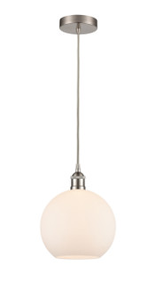 Edison One Light Mini Pendant in Brushed Satin Nickel (405|616-1P-SN-G121-10)
