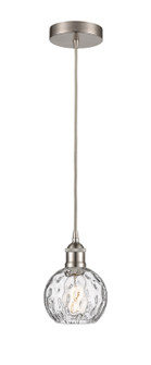 Edison LED Mini Pendant in Brushed Satin Nickel (405|616-1P-SN-G1215-6-LED)