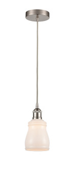 Edison One Light Mini Pendant in Brushed Satin Nickel (405|616-1P-SN-G391)