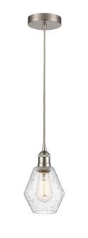 Edison LED Mini Pendant in Brushed Satin Nickel (405|616-1P-SN-G654-6-LED)