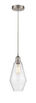 Edison One Light Mini Pendant in Brushed Satin Nickel (405|616-1P-SN-G654-7)