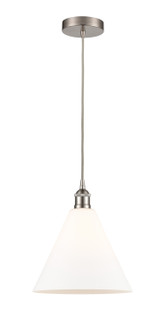 Edison LED Mini Pendant in Brushed Satin Nickel (405|616-1P-SN-GBC-121-LED)
