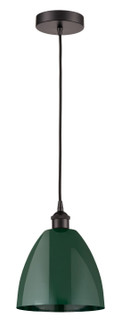 Edison One Light Mini Pendant in Brushed Satin Nickel (405|616-1P-SN-MBD-9-BL)
