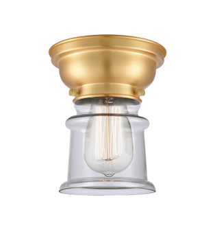 Franklin Restoration LED Flush Mount in Antique Copper (405|623-1F-AC-G184S-LED)