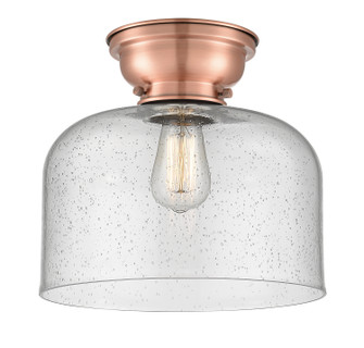 Franklin Restoration LED Flush Mount in Antique Copper (405|623-1F-AC-G74-L-LED)