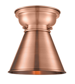 Franklin Restoration LED Flush Mount in Antique Copper (405|623-1F-AC-M13-AC-LED)