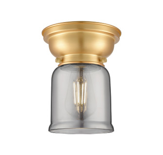 Franklin Restoration One Light Flush Mount in Brushed Brass (405|623-1F-BB-G52)