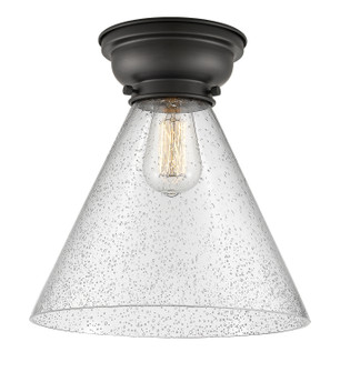 Franklin Restoration LED Flush Mount in Matte Black (405|623-1F-BK-G44-L)