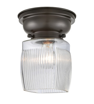 Franklin Restoration One Light Flush Mount in Oil Rubbed Bronze (405|623-1F-OB-G302)