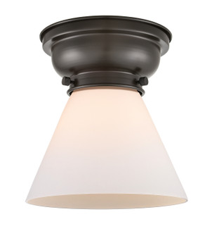 Franklin Restoration One Light Flush Mount in Oil Rubbed Bronze (405|623-1F-OB-G41)