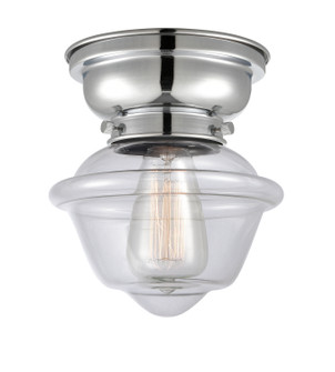 Franklin Restoration One Light Flush Mount in Polished Chrome (405|623-1F-PC-G532)