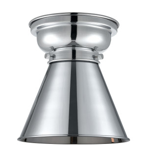 Franklin Restoration One Light Flush Mount in Polished Chrome (405|623-1F-PC-M13-PC)