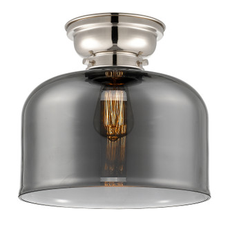 Franklin Restoration One Light Flush Mount in Polished Nickel (405|623-1F-PN-G73-L)