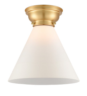 Franklin Restoration One Light Flush Mount in Satin Gold (405|623-1F-SG-G41-L)