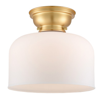 Franklin Restoration One Light Flush Mount in Satin Gold (405|623-1F-SG-G71-L)