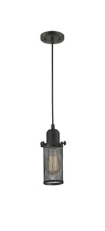 Austere One Light Mini Pendant in Oil Rubbed Bronze (405|900-1P-OB-CE219-OB)