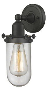 Austere One Light Wall Sconce in Oil Rubbed Bronze (405|900-1W-OB-CE231-OB-CL)