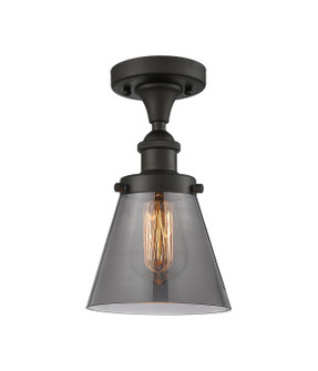 Ballston Urban One Light Semi-Flush Mount in Oil Rubbed Bronze (405|916-1C-OB-G63)