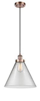 Ballston Urban LED Mini Pendant in Antique Copper (405|916-1P-AC-G42-L-LED)