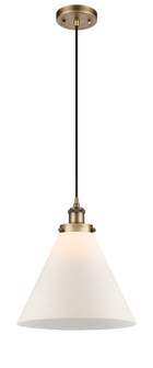 Ballston Urban One Light Mini Pendant in Brushed Brass (405|916-1P-BB-G41-L)