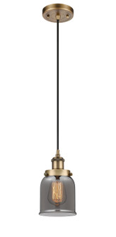 Ballston Urban LED Mini Pendant in Brushed Brass (405|916-1P-BB-G53-LED)