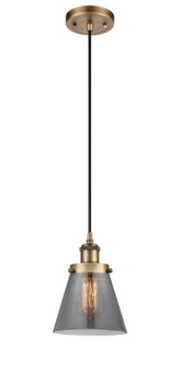 Ballston Urban One Light Mini Pendant in Brushed Brass (405|916-1P-BB-G63)
