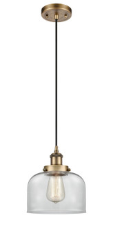 Ballston Urban One Light Mini Pendant in Brushed Brass (405|916-1P-BB-G72)